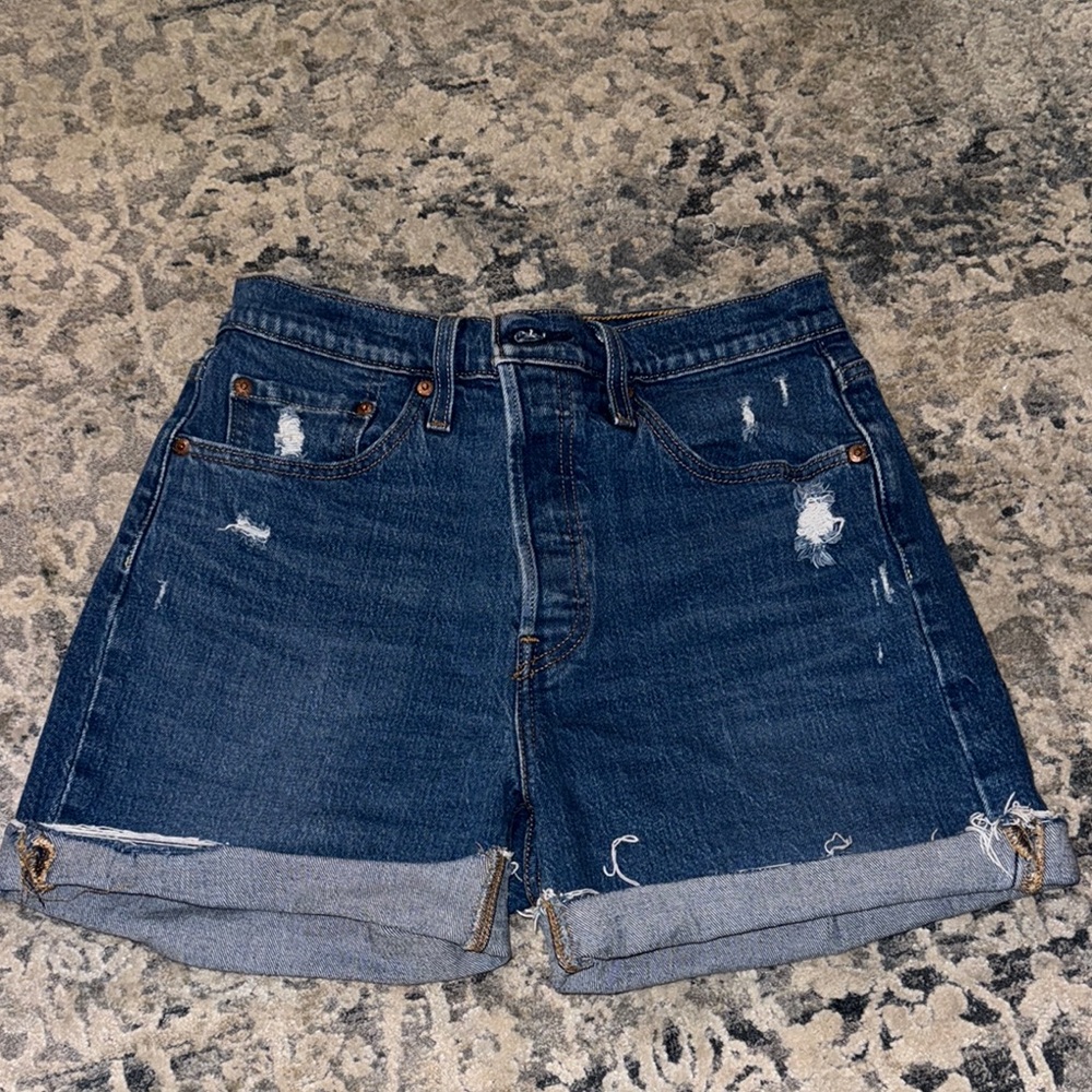 Blue Denim Women's Shorts